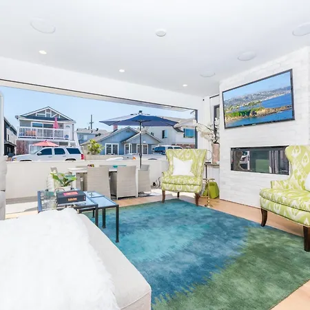 High-End Balboa Peninsula Home W- Ac Oceanviews By Beachview Rentals